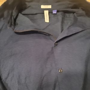 Artefact xxl nAvy long-sleeved button down collared shirt